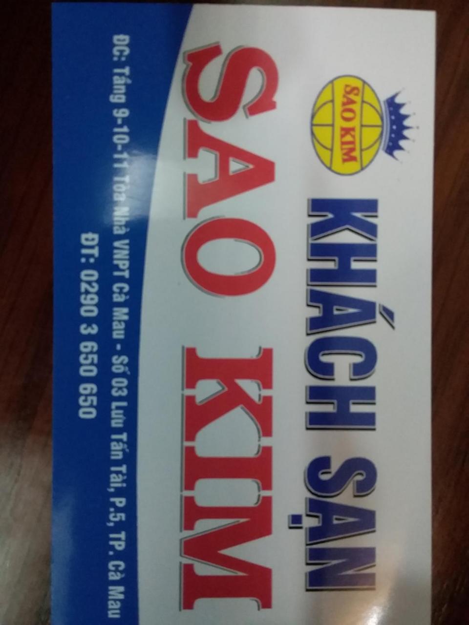 Sao Kim Hotel Cà Mau Buitenkant foto